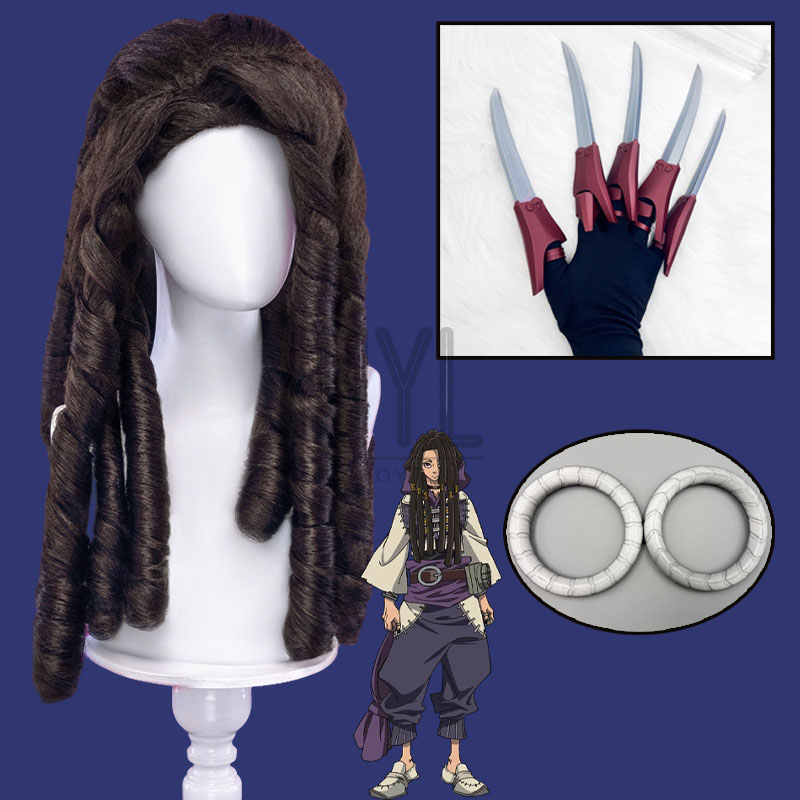Synthetic Braided Wigs For Black Women - Perruque de Cosplay Anime Gachiakuta Jabber