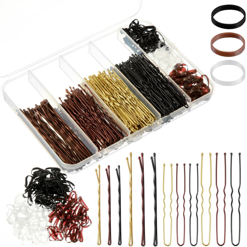 Hair Bundles - Kit d'accessoires de coiffure 480 pièces