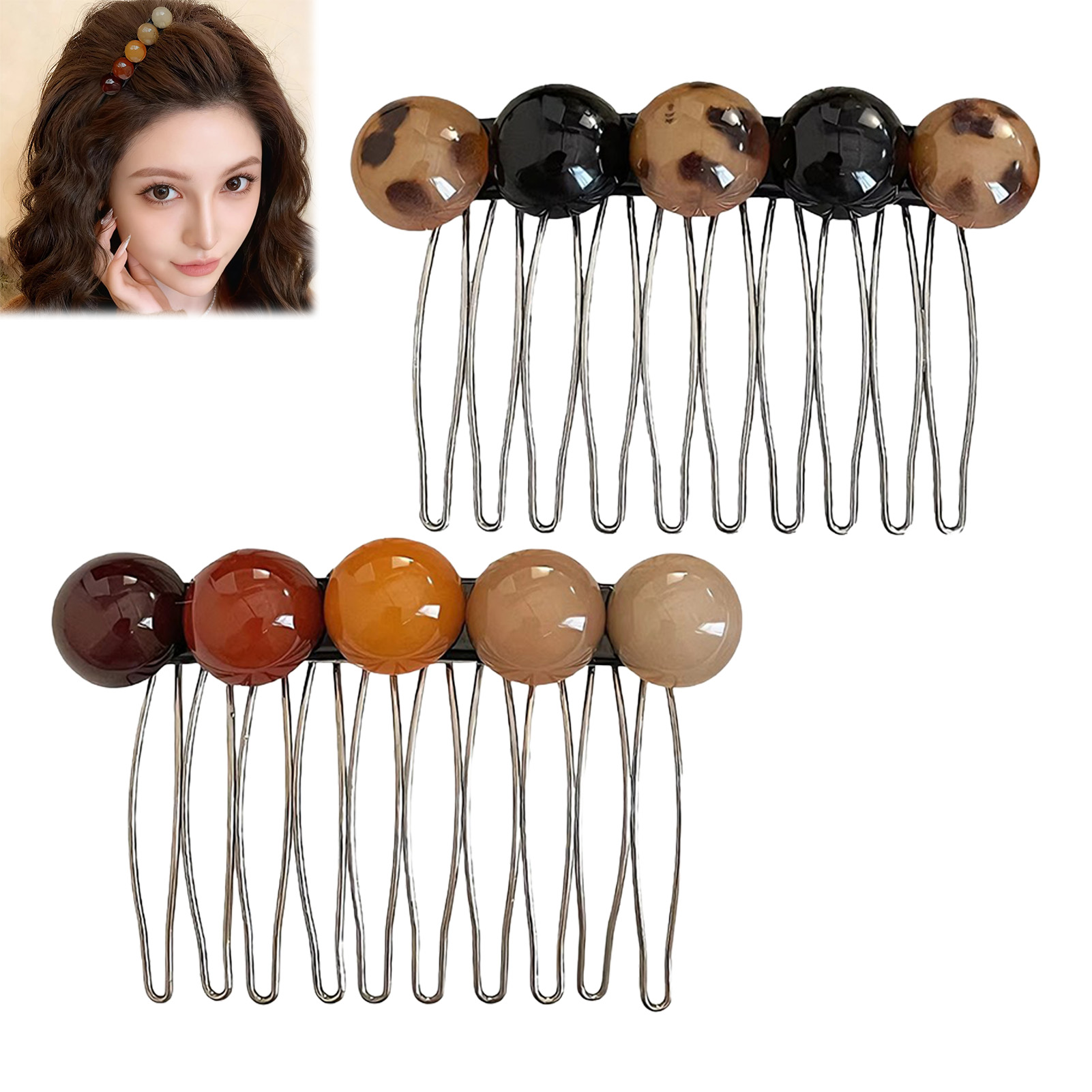 Hair Bundles - Peignes à cheveux simples de style