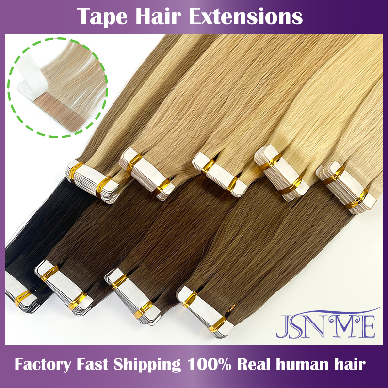 Invisible Tape In Extensions Real Hair - JSNME bande dans les Extensions de