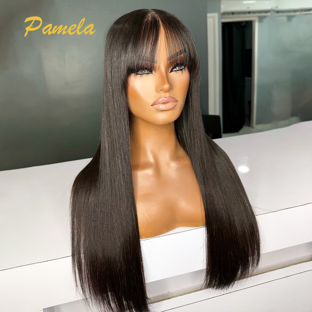 Lace Front Wigs - Perruque brésilienne en cheveux humains lisses