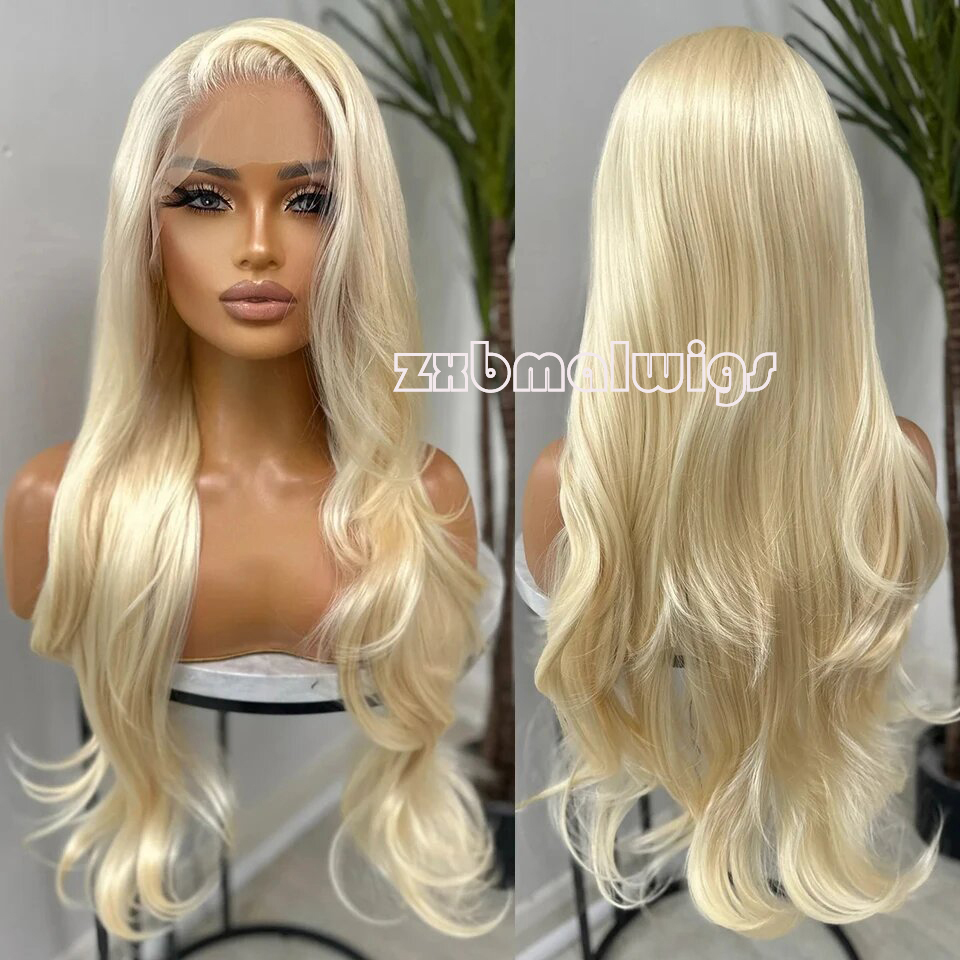 Perruque Lace Front 13x4 en Ch - 613 Blonde Body Wave Lace Front Wig avis et prix