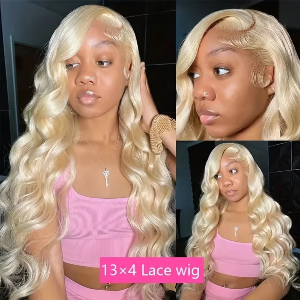 Perruques blondes 613 de 26 à  - 613 Blonde Body Wave Lace Front Wig avis et prix