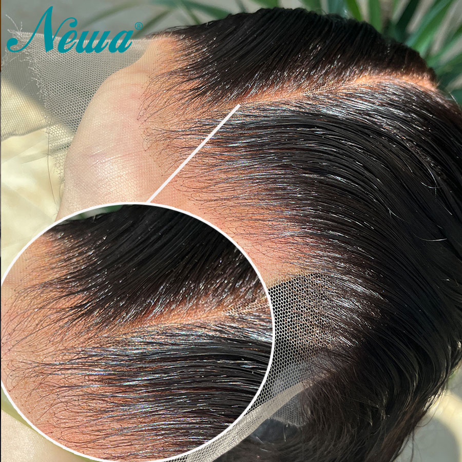 Newa-Perruques de cheveux huma - Hd Lace Frontal Wig Human Hair Pre Plucked avis et prix