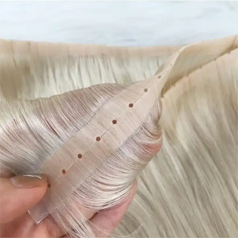 Trame de cheveux Invisible en  - Invisible Tape In Extensions Real Hair avis et prix