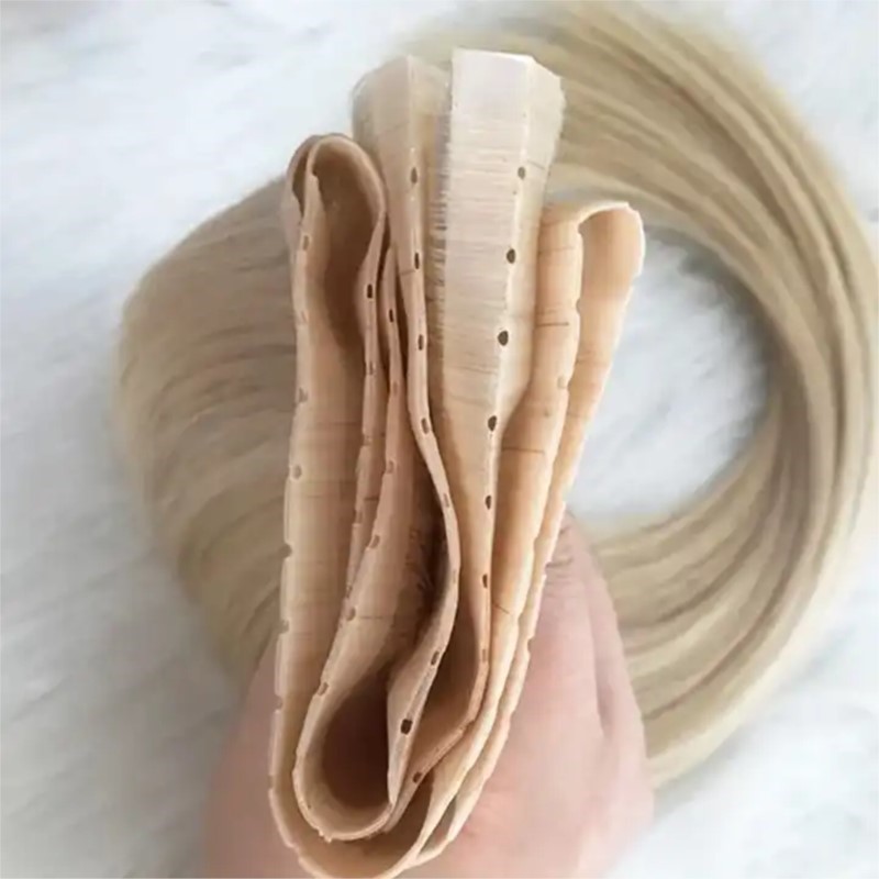 Trame de cheveux Invisible en  - Invisible Tape In Extensions Real Hair avis et prix