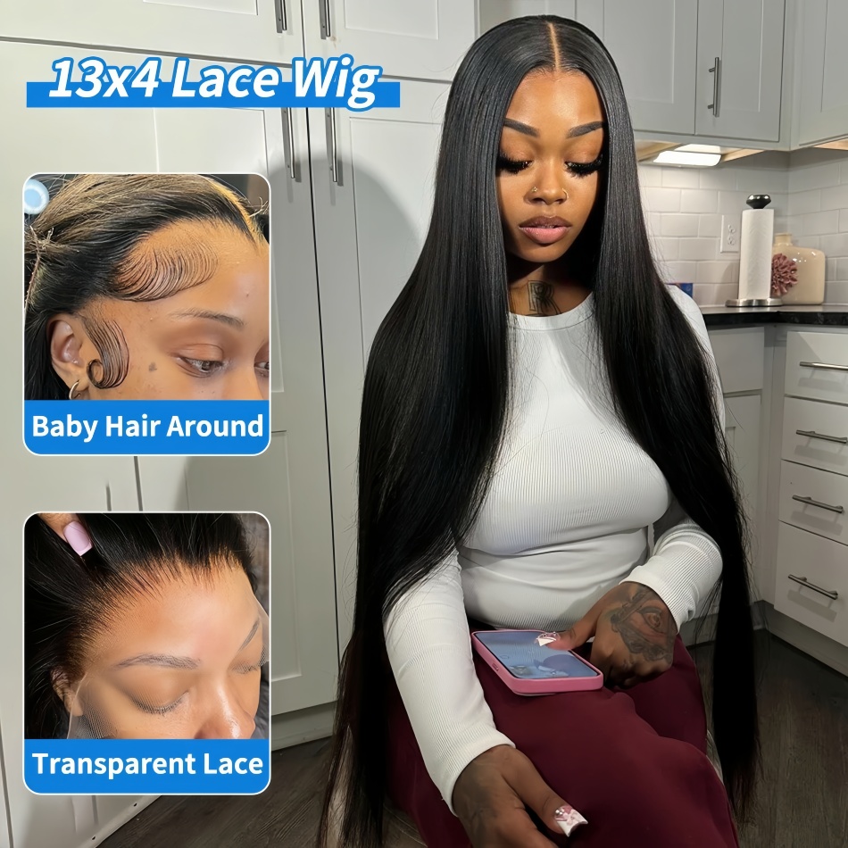 Perruques en cheveux humains l - Hd Lace Frontal Wig Human Hair Pre Plucked avis et prix