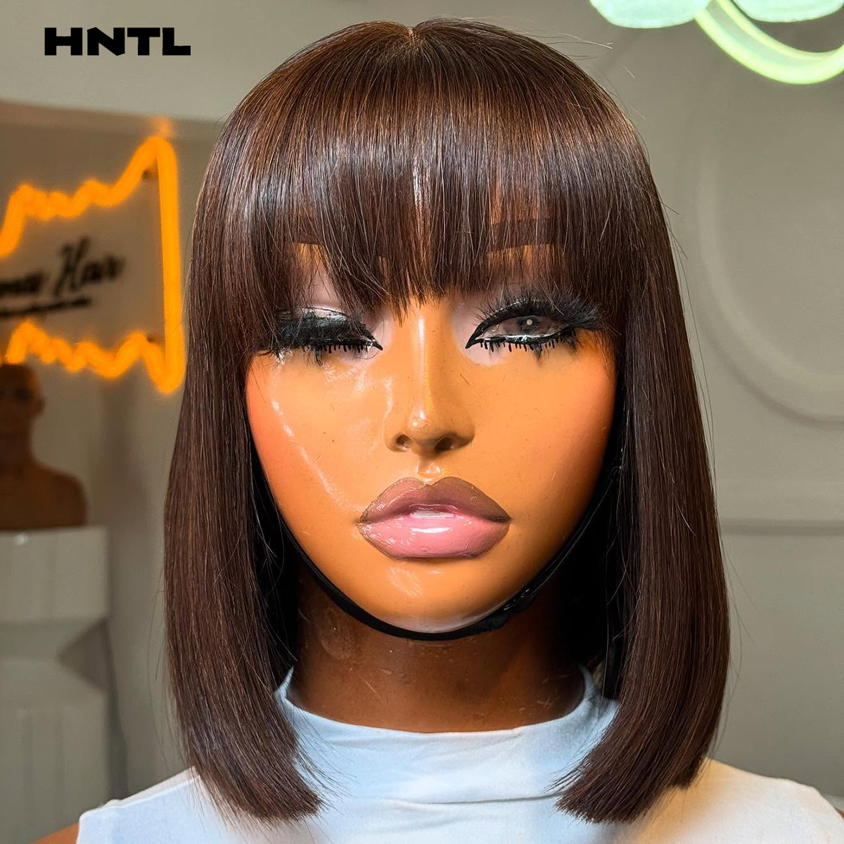 Perruque sans colle Wear & Go  - Pre Parted 13X4 Lace Front Bob Wig avis et prix