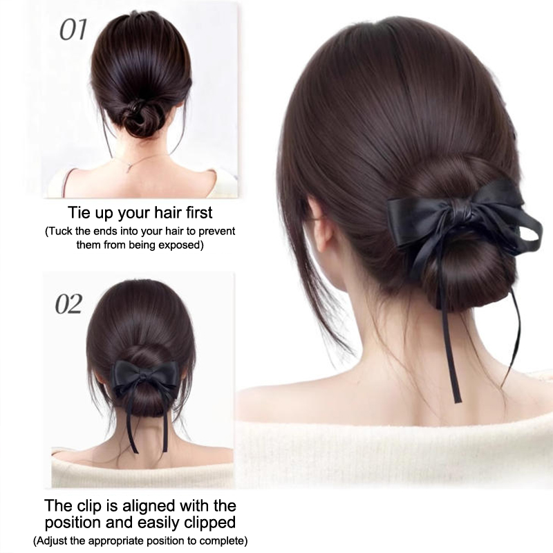 Perruque chignon basse à clips - Claw Clip Messy Bun Hair Piece avis et prix