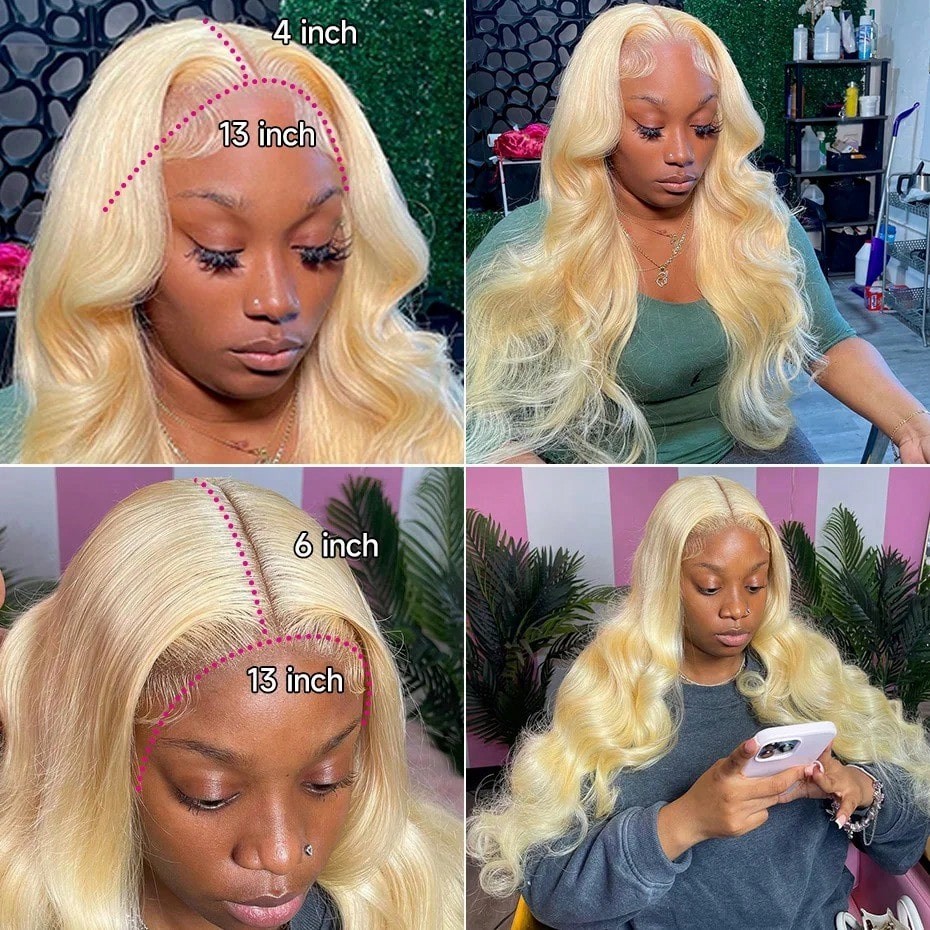 Perruque Lace Front 613 13x6 e - 613 Blonde Body Wave Lace Front Wig avis et prix