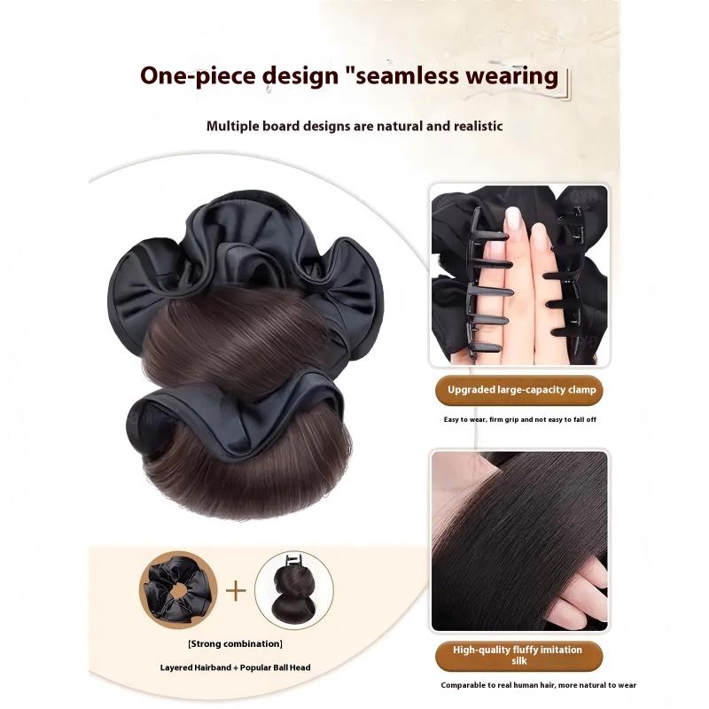 Chignon synthétique à griffes  - Claw Clip Messy Bun Hair Piece avis et prix