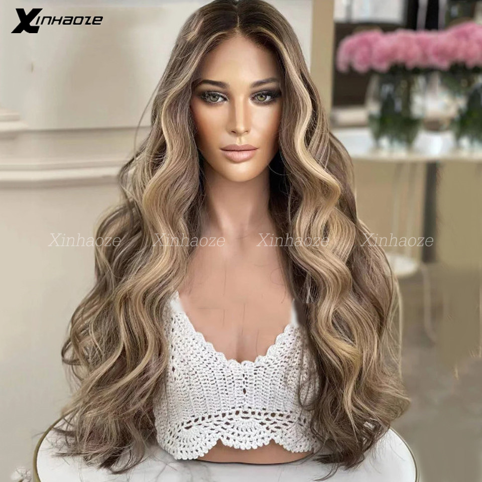Perruque Lace Frontal Wig Body - 613 Blonde Body Wave Lace Front Wig avis et prix