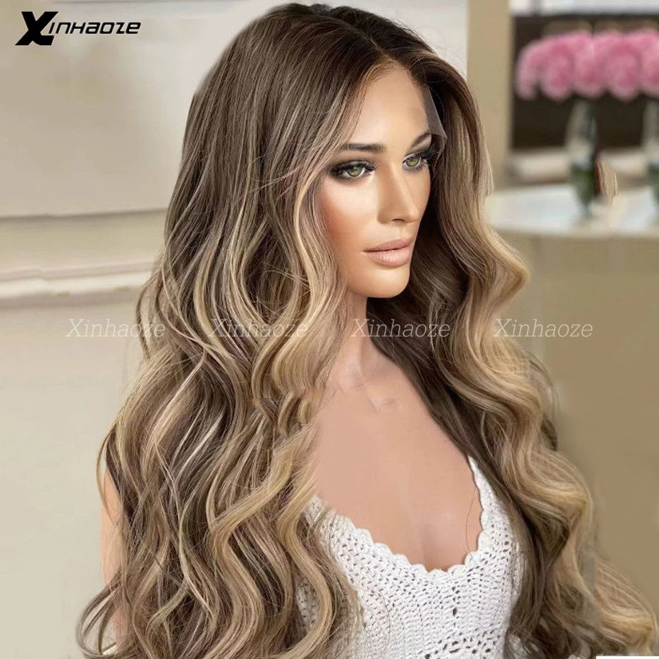 Perruque Lace Frontal Wig Body - 613 Blonde Body Wave Lace Front Wig avis et prix