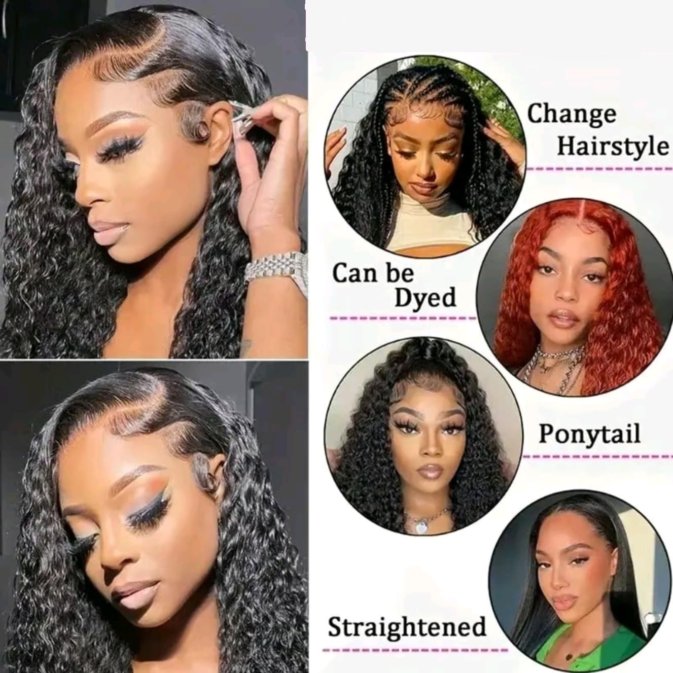 Perruques frontales en dentell - Hair Bundles avis et prix