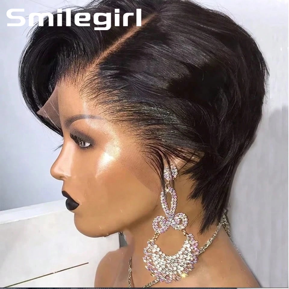 Perruque courte coupe pixie en - Short Pixie Cut Wig Human Hair Cheap avis et prix