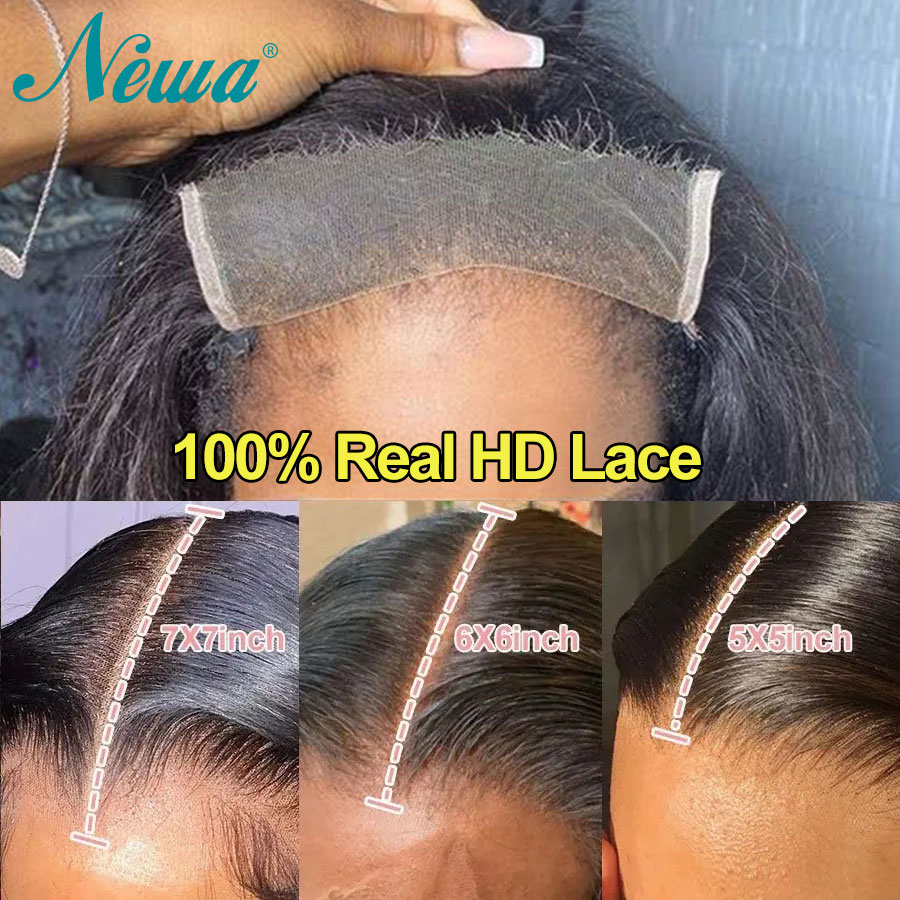 Perruque Naturelle Lisse Ultra - Hd Lace Frontal Wig Human Hair Pre Plucked avis et prix