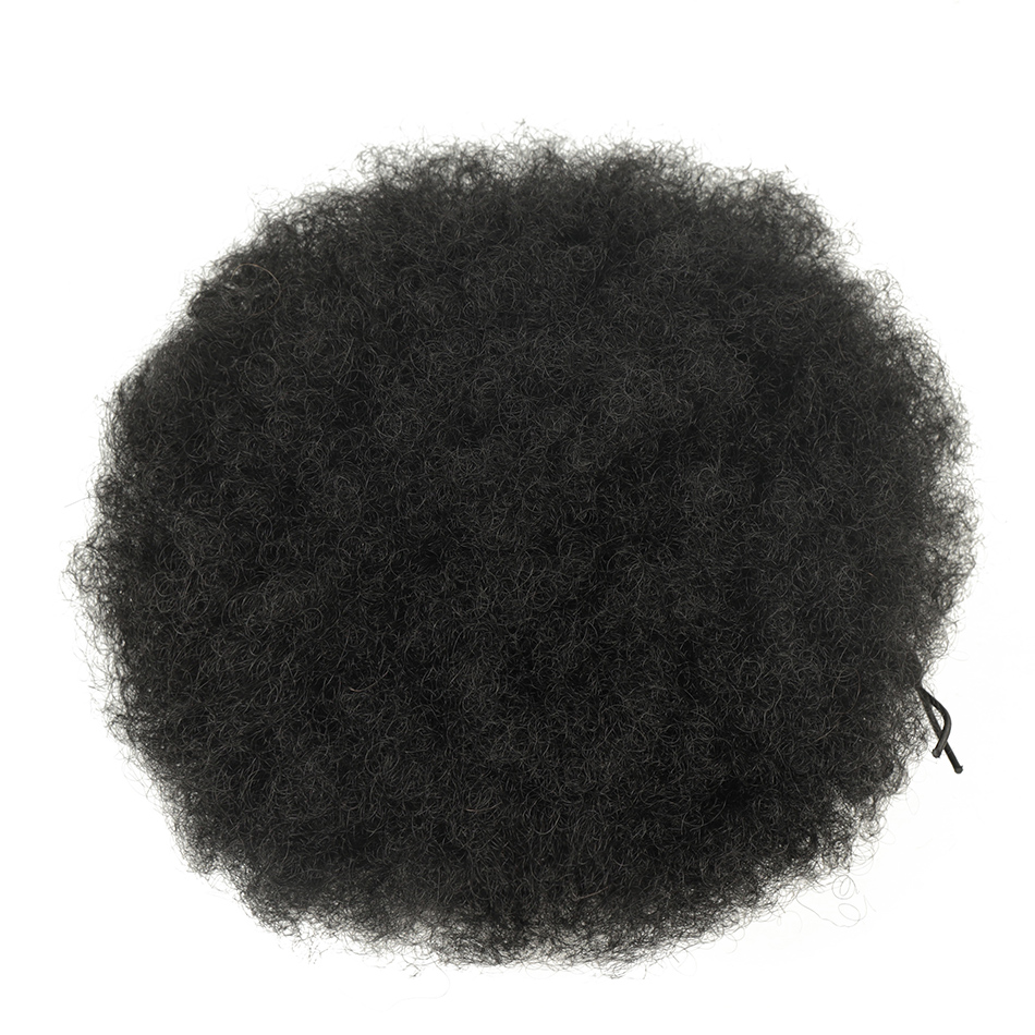 Afro bouffée cordon queue de c - Drawstring Afro Curly Puff Ponytail avis et prix