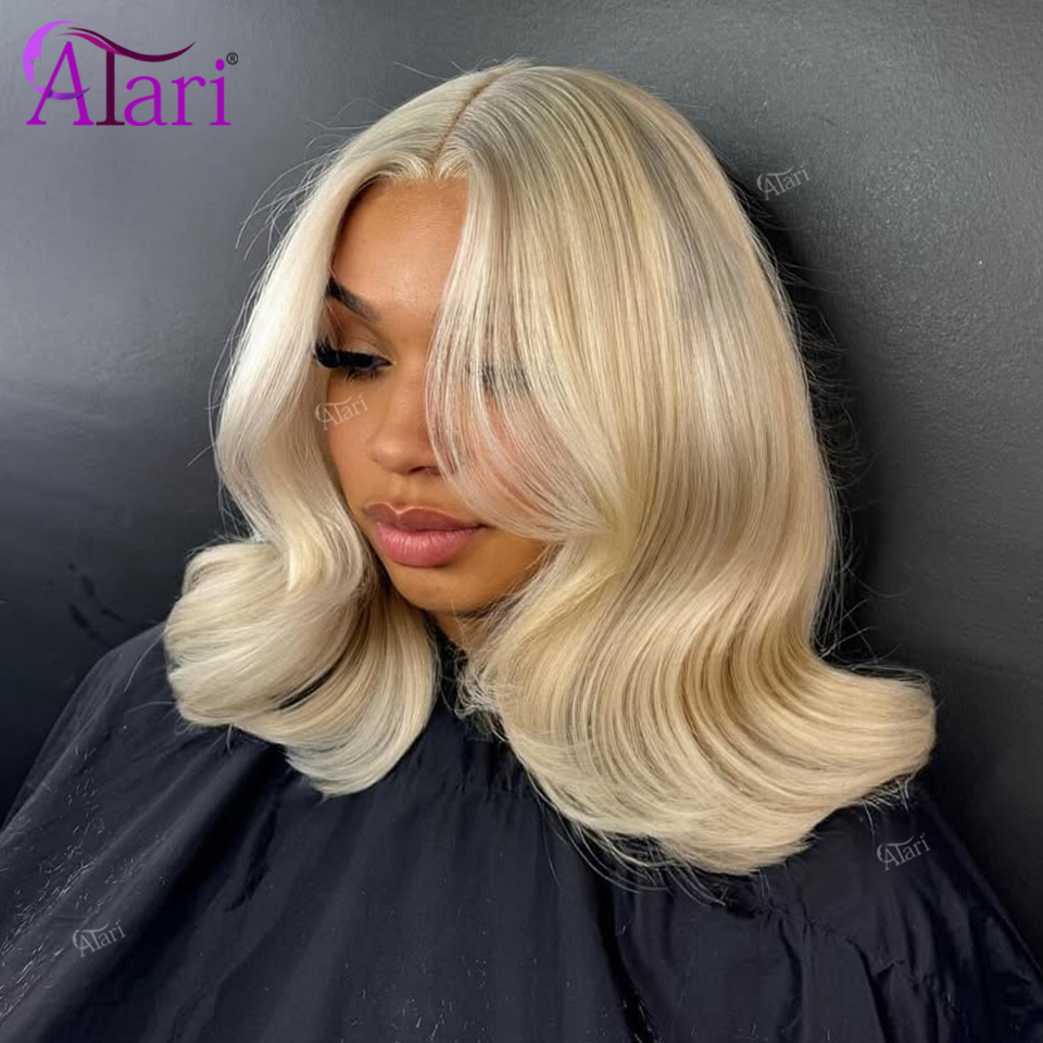 180 densité 13x4 dentelle fron - Pre Parted 13X4 Lace Front Bob Wig avis et prix