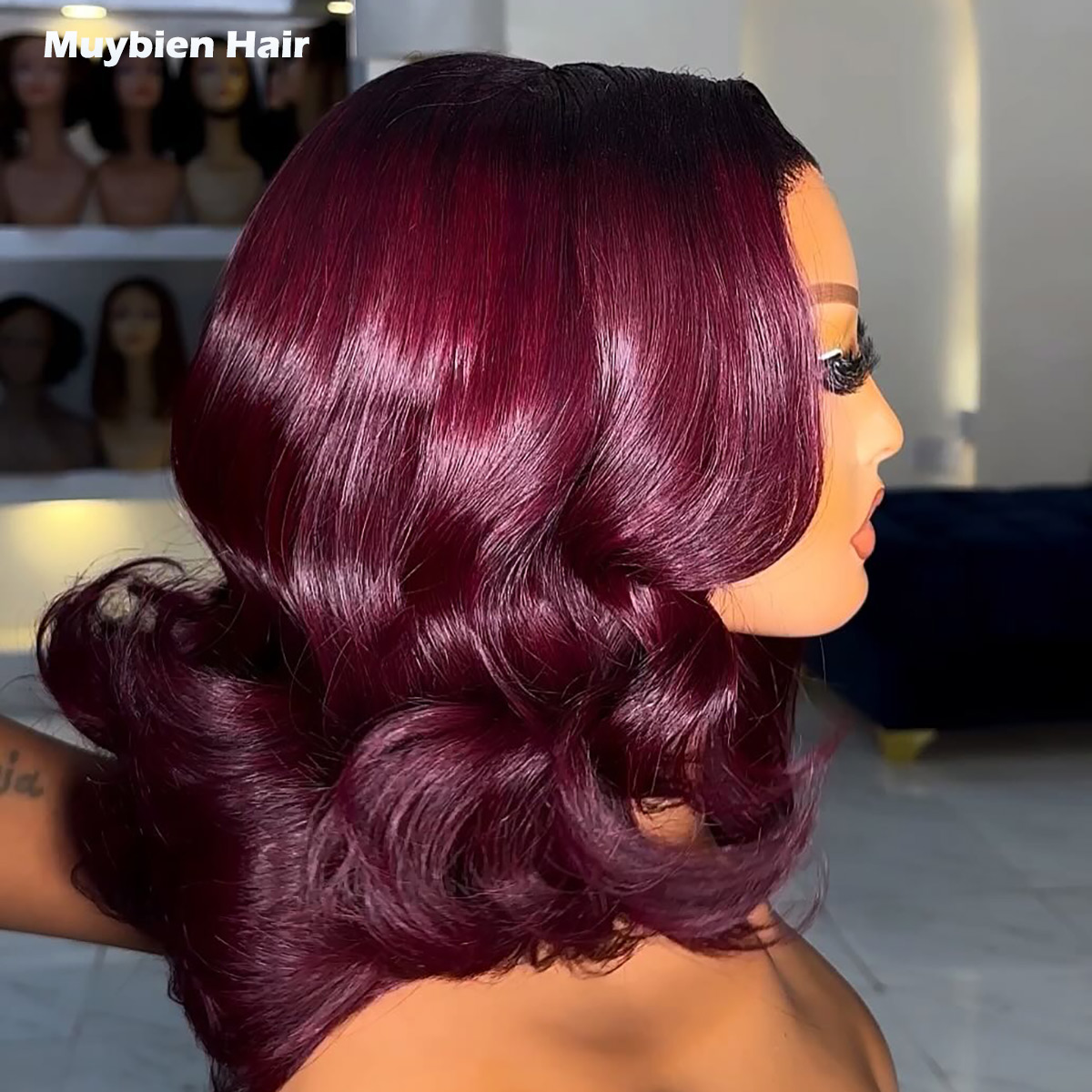 Perruque Bob sans colle prête  - Glueless Wear And Go Human Hair Wig avis et prix