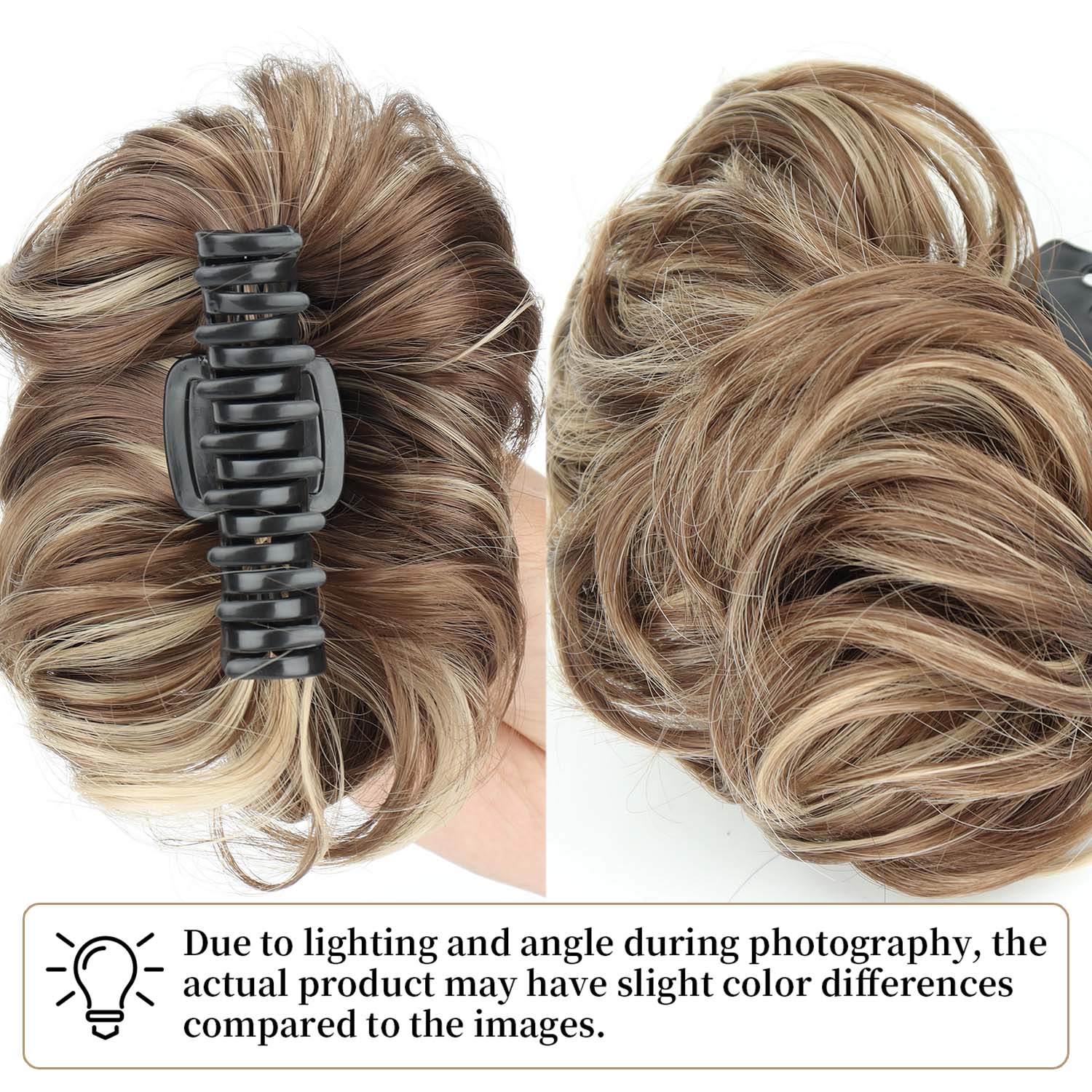 Chignon synthétique désordonné - Claw Clip Messy Bun Hair Piece avis et prix