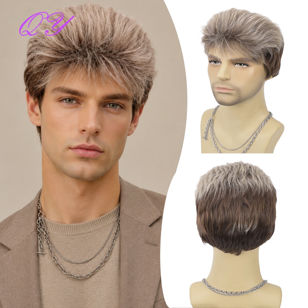 Perruque synthétique courte ma - Synthetic Wigs avis et prix