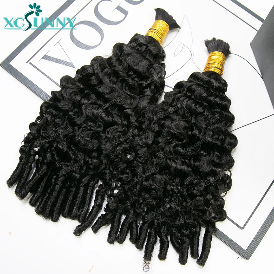 Extensions de cheveux humains  - Water Wave Bulk Human Hair For Braiding avis et prix