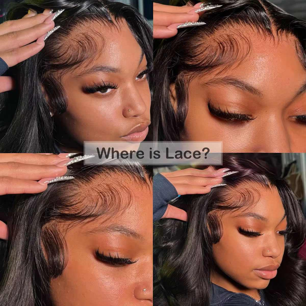 Perruque Bob Courte Brune Sans - Pre Parted 13X4 Lace Front Bob Wig avis et prix