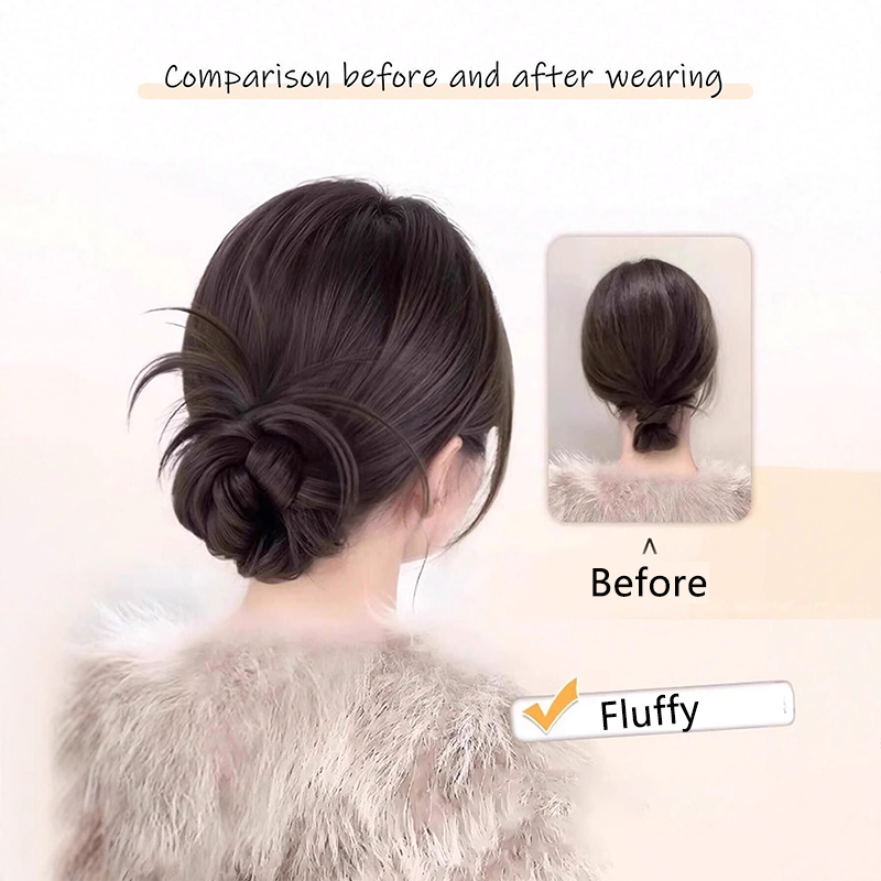 Chignon désordonné et volumine - Claw Clip Messy Bun Hair Piece avis et prix