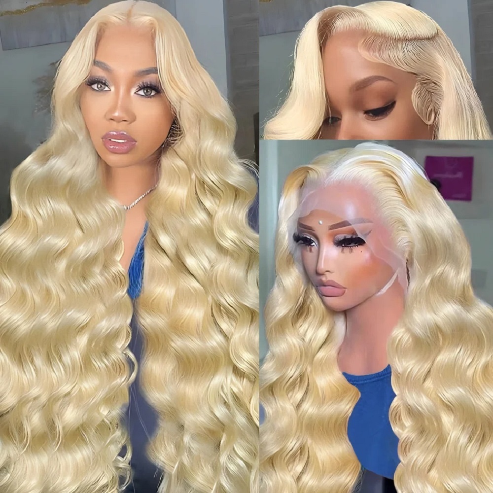 Perruques Lace Front HD Blonde - 613 Blonde Body Wave Lace Front Wig avis et prix