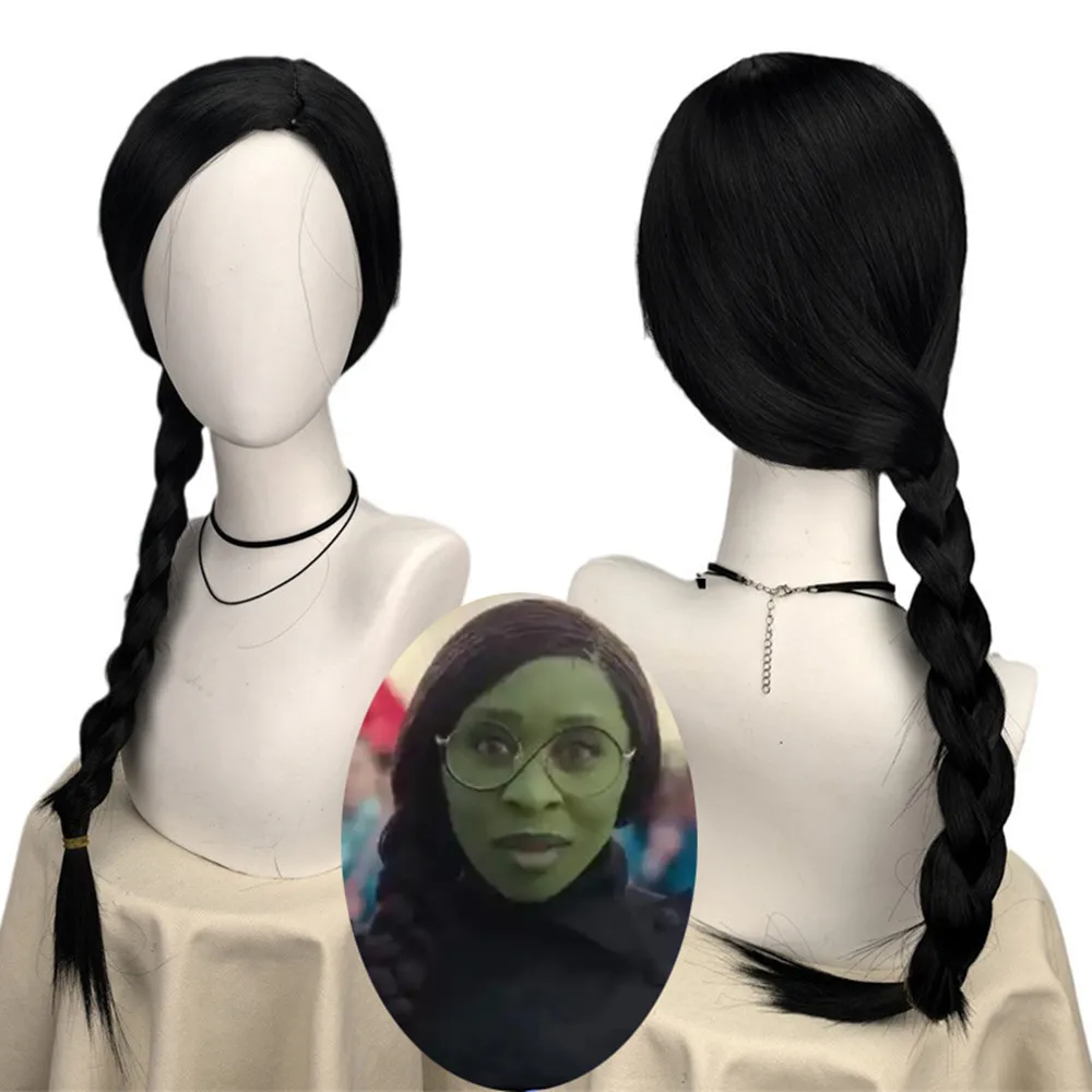Perruques Elphaba méchantes po - Synthetic Braided Wigs For Black Women avis et prix