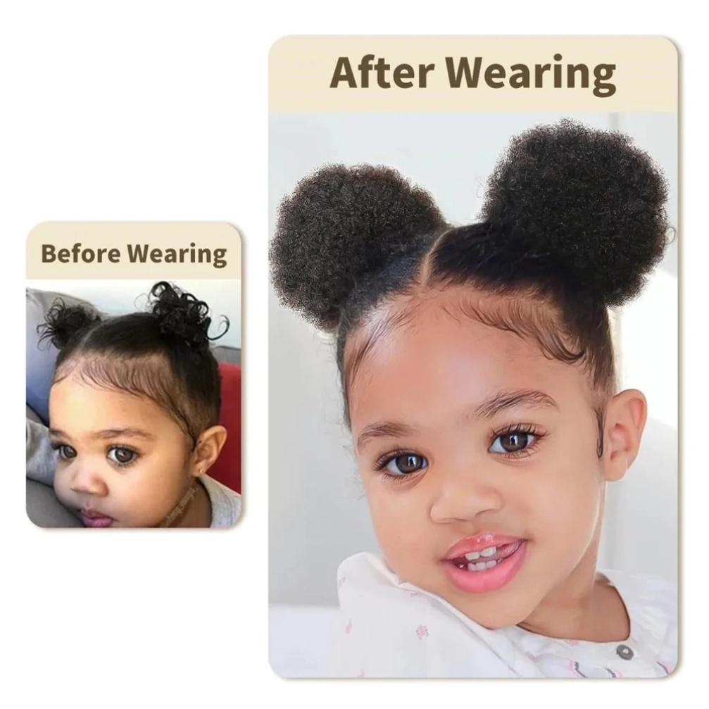 1 pièce/paquet Chignon afro po - Drawstring Afro Curly Puff Ponytail avis et prix