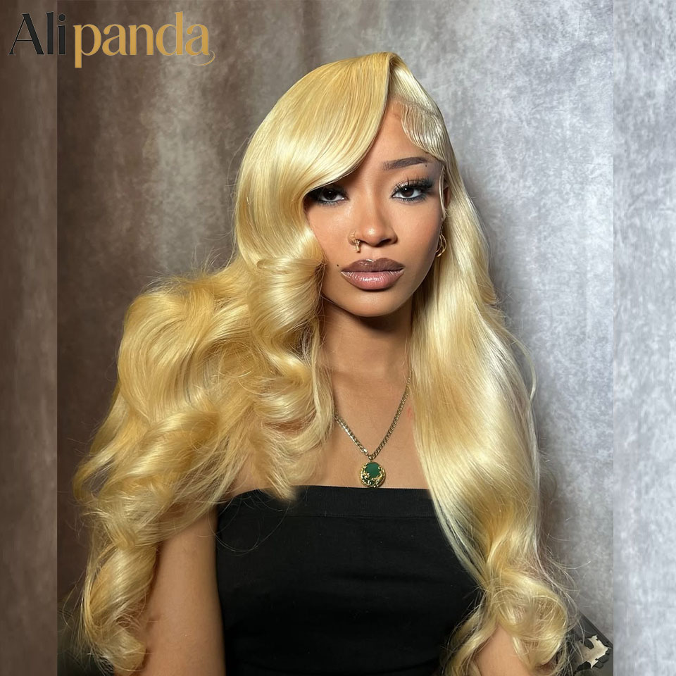 Perruque en cheveux humains 61 - 613 Blonde Body Wave Lace Front Wig avis et prix