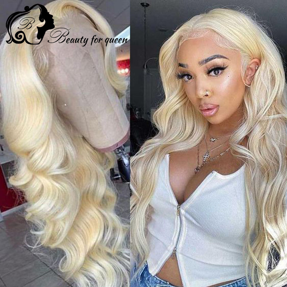 Perruque Lace Front Transparen - 613 Blonde Body Wave Lace Front Wig avis et prix