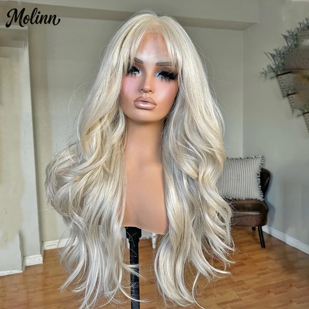 Perruque Lace Front Blonde 613 - 613 Blonde Body Wave Lace Front Wig avis et prix