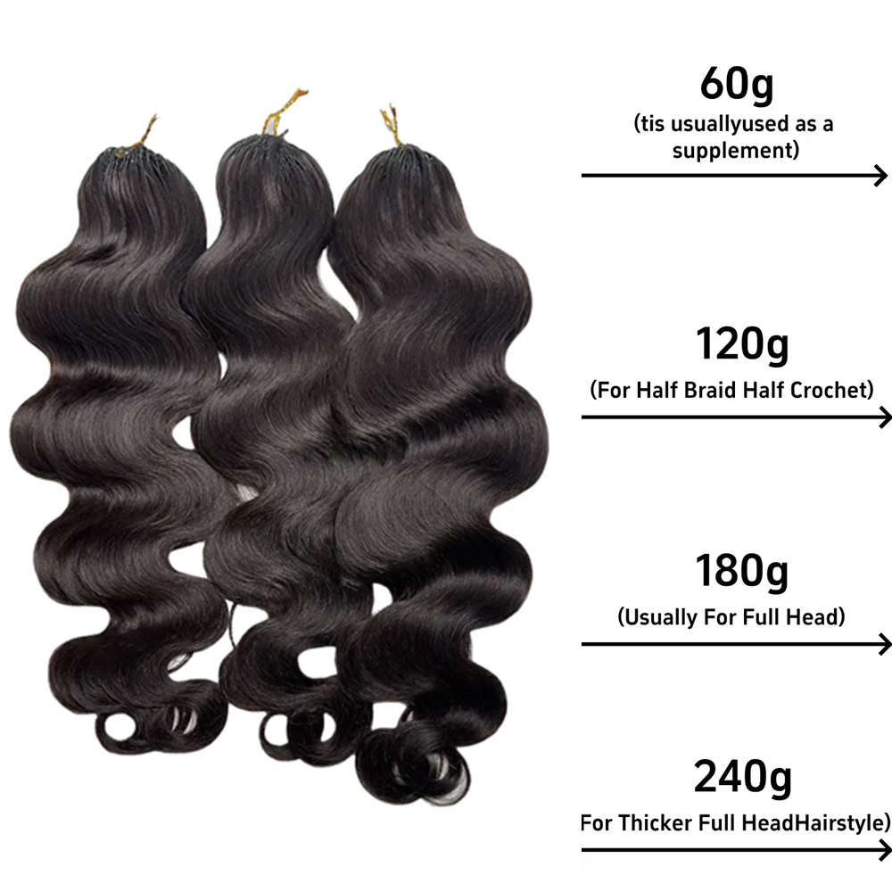 Extensions au crochet 100% che - Water Wave Bulk Human Hair For Braiding avis et prix