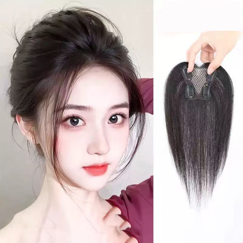 Topper capillaire respirant en - Seamless Clip In Hair Extensions Human Hair avis et prix