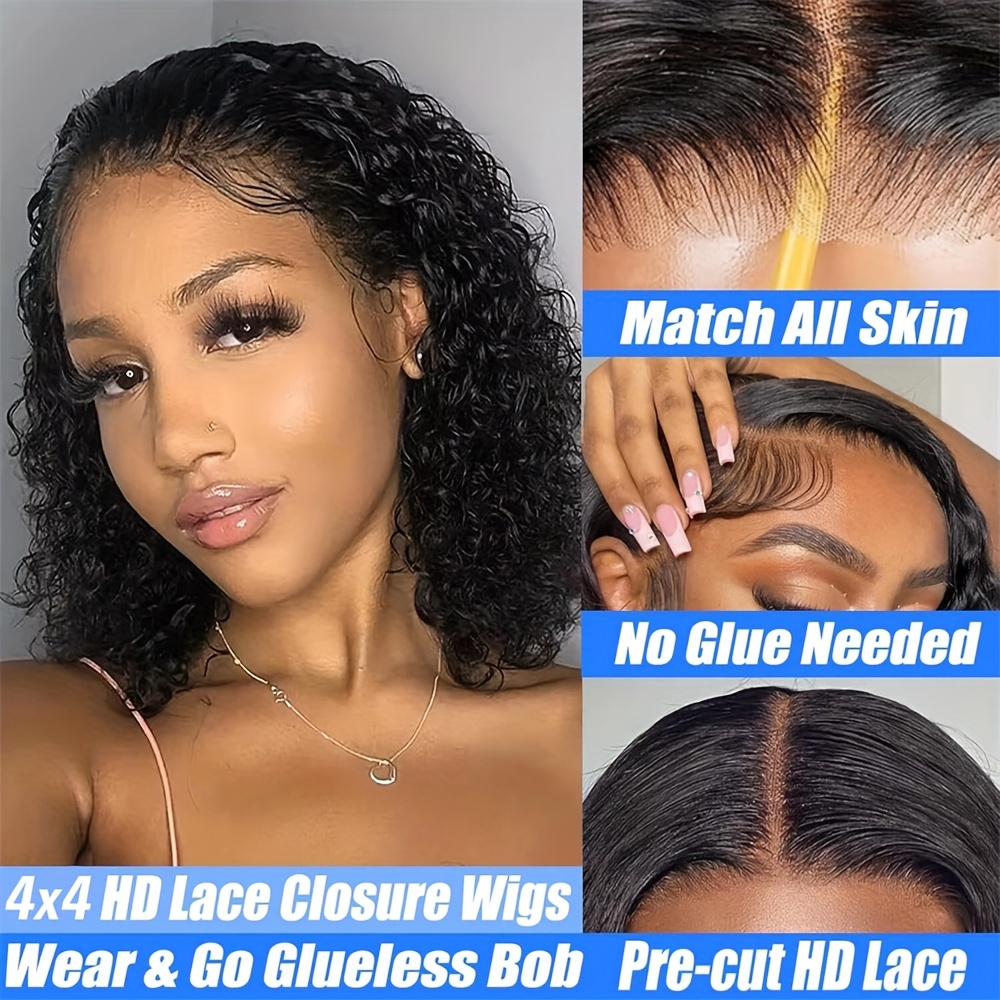 Perruques en cheveux humains b - Pre Parted 13X4 Lace Front Bob Wig avis et prix