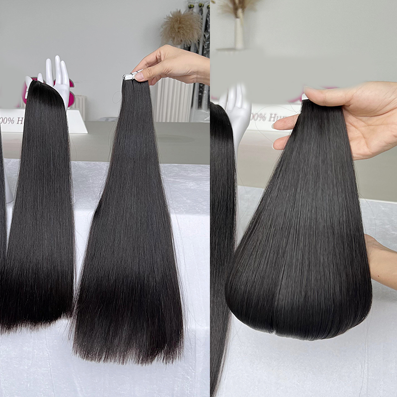 Extensions de cheveux naturels - Invisible Tape In Extensions Real Hair avis et prix